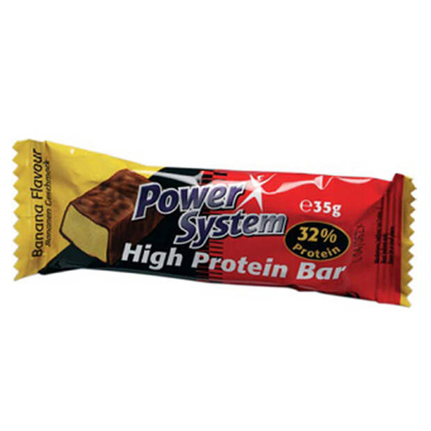 Power System 32% Protein Bar- 35 г., шоколад - "Привет, Атлет!" - спортивное, диетическое, фитнес-питание, протеины, гейнеры, ви