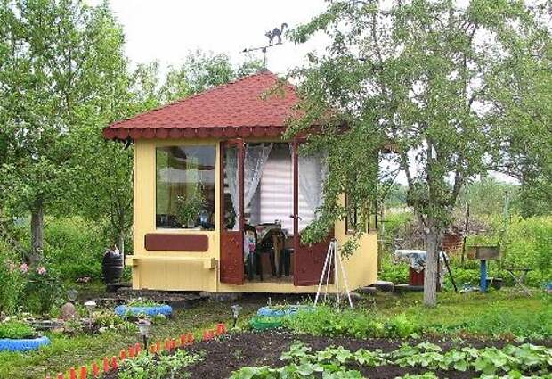 Строительство беседки своими руками