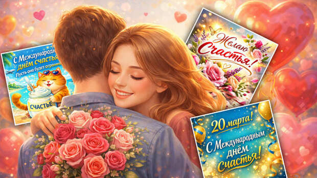 20 самых теплых открыток и пожеланий к Международному дню счастья: отправьте лучик света близким!