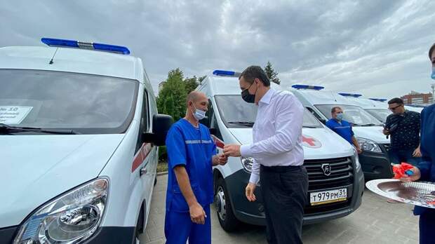 Белгородская область получила 17 новых автомобилей скорой помощи 