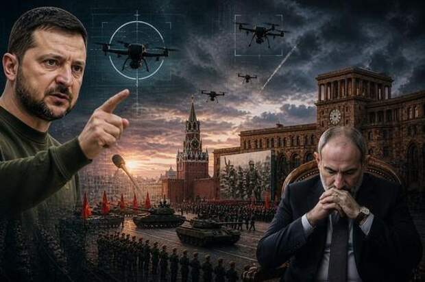 «Парад победы под прицелом»: Зеленский угрожает 9 Мая, а Армения молчит