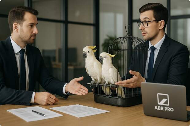 Предприниматель предложил оплатить ABR PRO попугаями