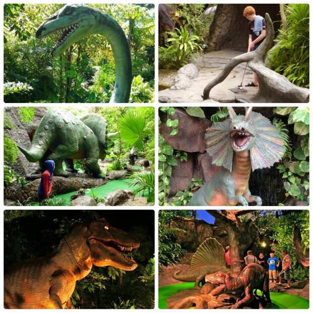 Парк Динозавров и гольф на Пхукете