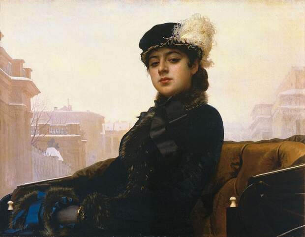 Пять самых известных женских портретов в живописи. Иван Крамской. Неизвестная