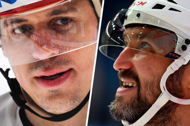 Овечкин сыграл у себя дома в хоккей с Малкиным и братьями Протасами