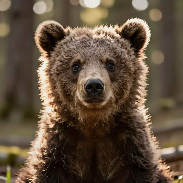 В Ленинградской области охотиться на маленьких медвежат запрещено