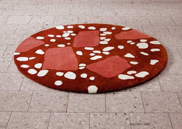 Самые необычные и даже нелепые дизайнерские ковры (13 фото)