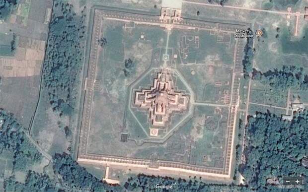 Сомапура Махавихара, Somapura Mahavihara на карте