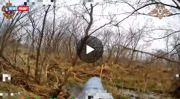 Уничтожение пехотной группы ВСУ