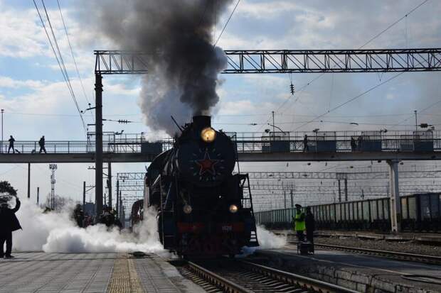 Поезд Победы прибыл в Белогорск