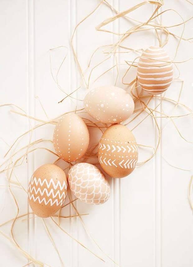 идеи пасхальных яиц как покрасить яйца на Пасху дизайн 2014 необычные варианты