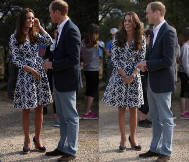 Kate Middleton Wore Diane Von Furstenberg Wrap Dress-11