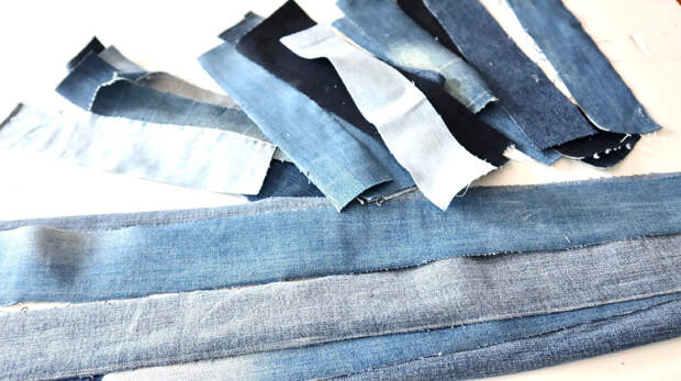 Всем привет! Уж сколько всего сделано из джинсы, не перечесть. И каждый раз находишь все новые и новые варианты применения этого чудесного материала.-5
