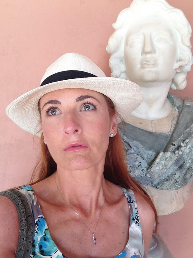 Statue impression #roman #bust
