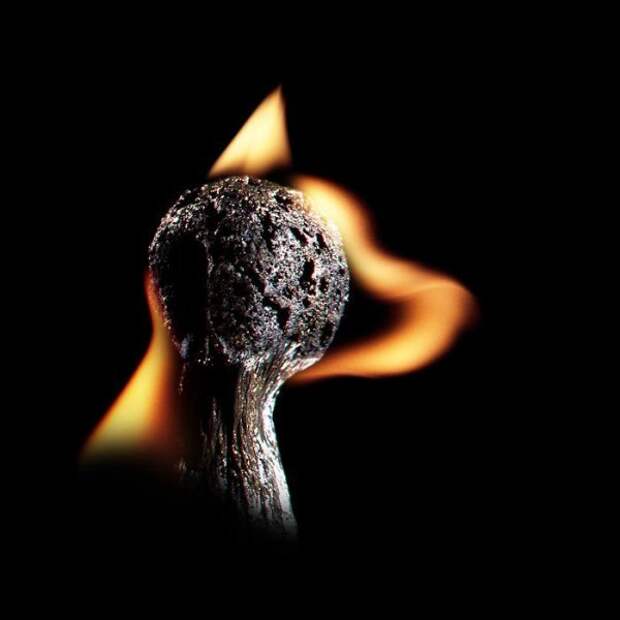 Креативные картины из горящих спичек (24 фото)