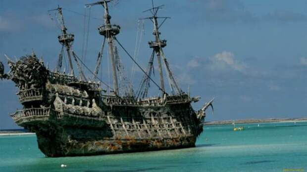 Пиратский флагман с недолгой и трагической судьбой. /Фото: pinterest.com