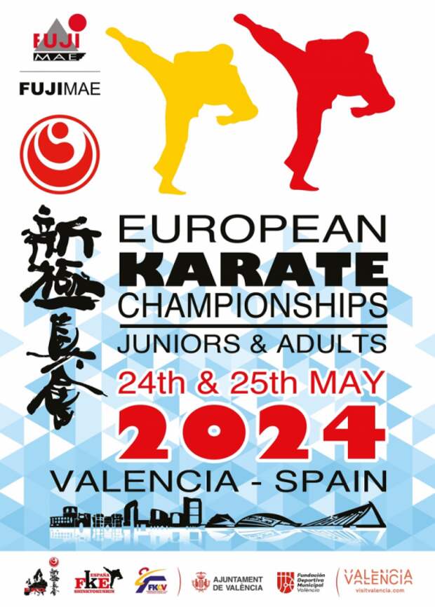 Результаты Чемпионата Европы по шинкиокушинкай каратэ 2023