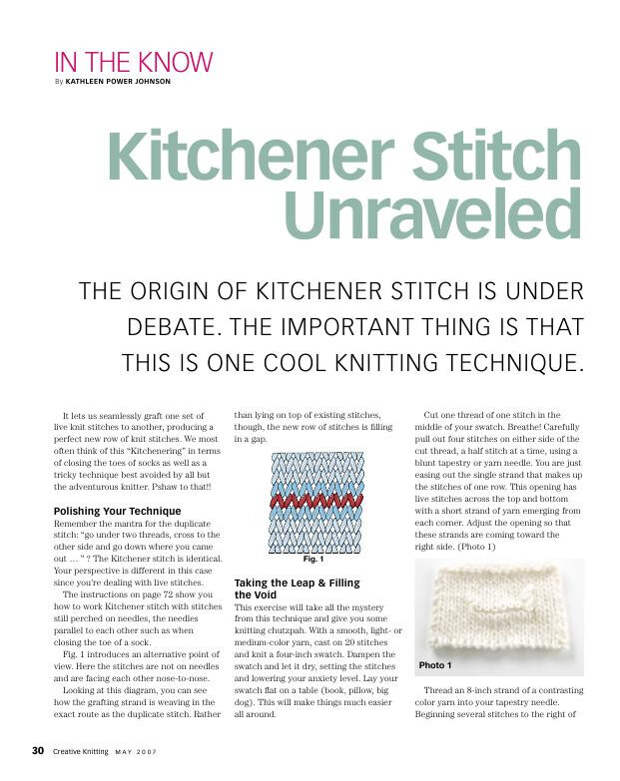Creativ knitting №5 2007 - 紫苏 - 紫苏的博客