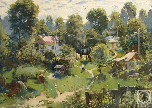 "Мир солнечного детства моего, он полон счастья, доброты и света..." Художник Анатолий Лукаш