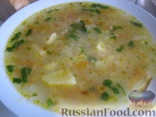 Фото к рецепту: Суп без мяса