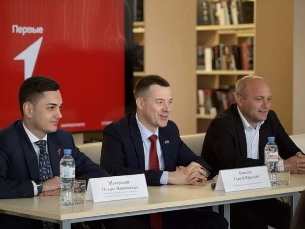 В Адыгейске прошла встреча с ветераном СВО Сергеем Ковалевым