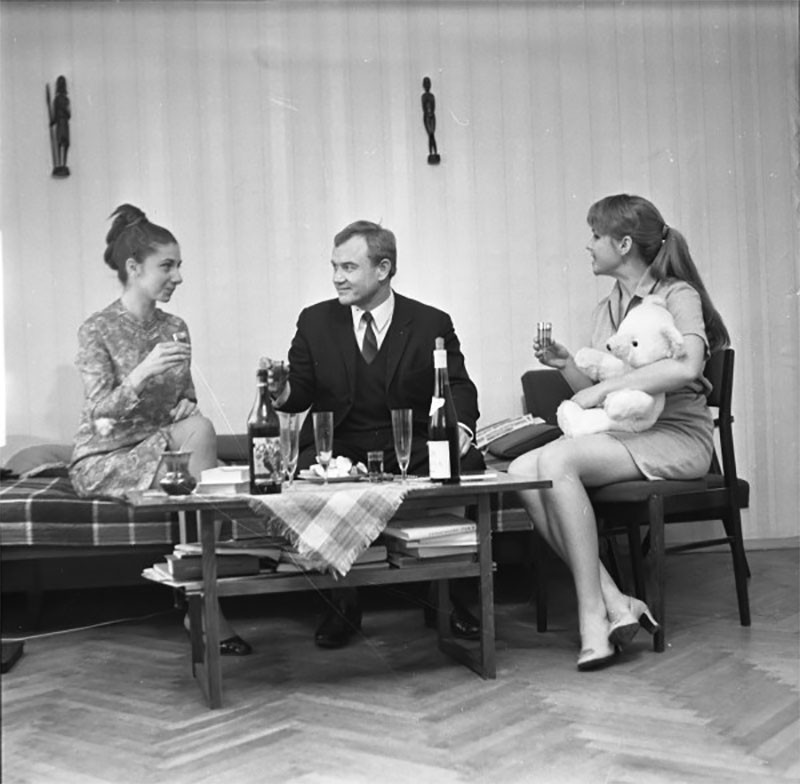 Редкие застольные фотографии любимых советских актёров из их домашних архивов