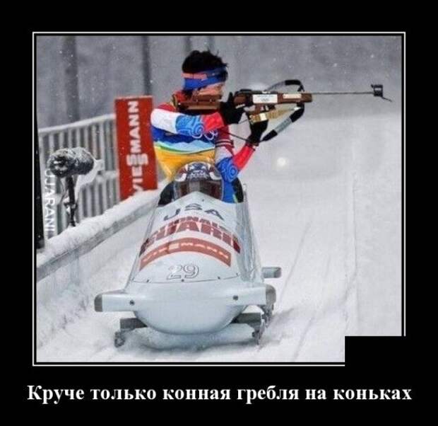 Биатлон смешные картинки