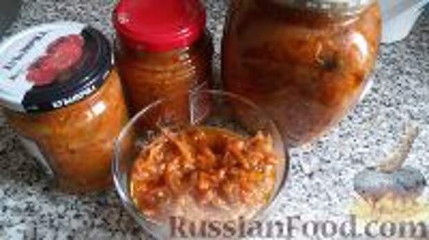 Фото к рецепту: Лечо из перца и баклажанов Фото к рецепту: Лечо из перца и баклажанов