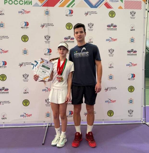 Тульская теннисистка Шингалеева завоевала три медали в Тольятти