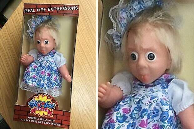 11. Кукла с выражением лица "как в жизни"
