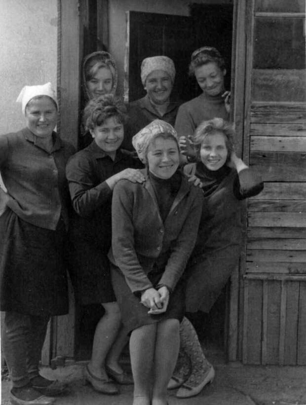 Деревенская жизнь советского времени