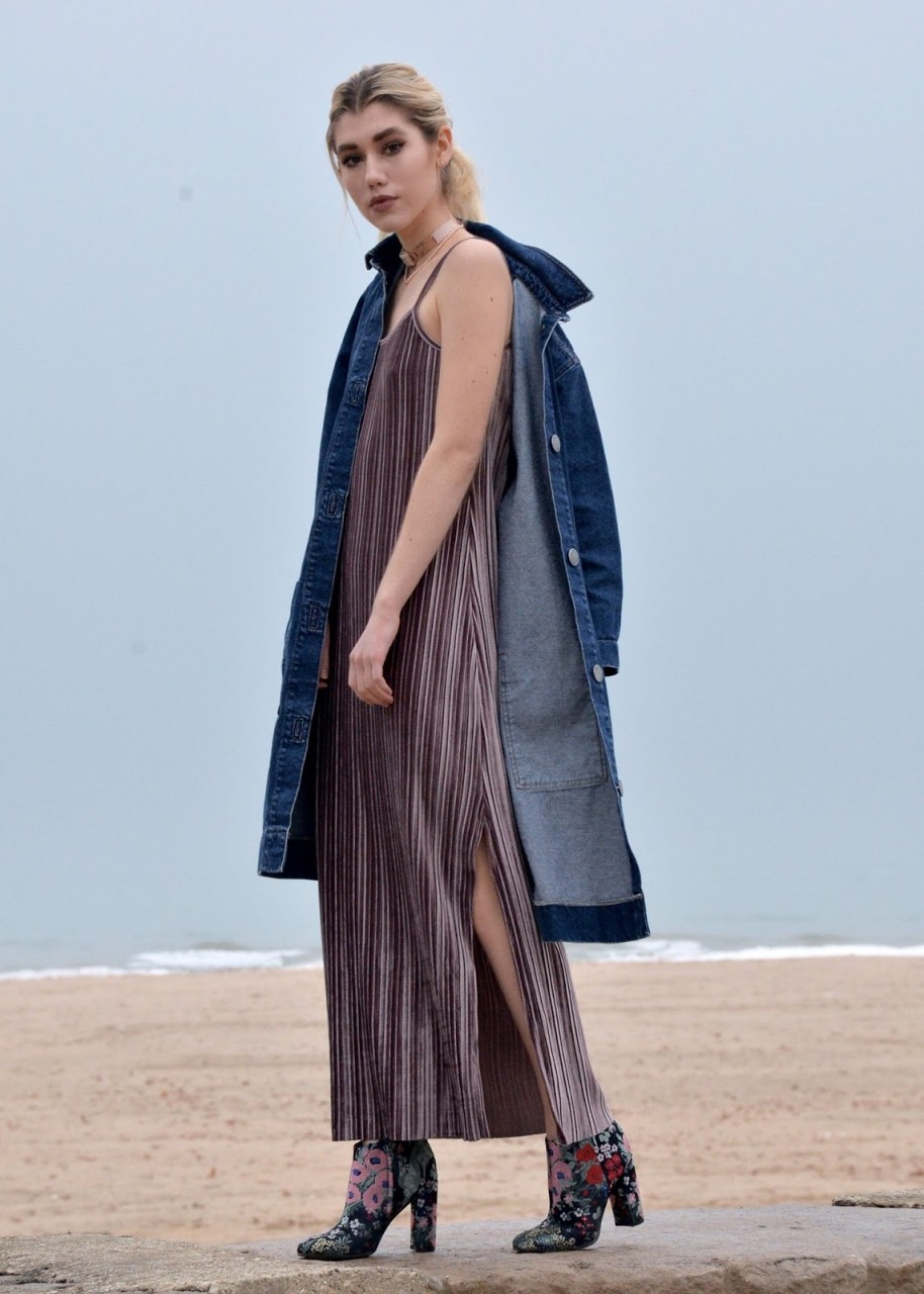 How to style your NYE dress for day time.
