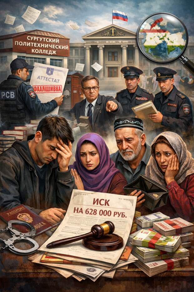 Фальшивые аттестаты в сургутском колледже: студентов из Таджикистана отчислили, а их семьи обязали возместить ущерб