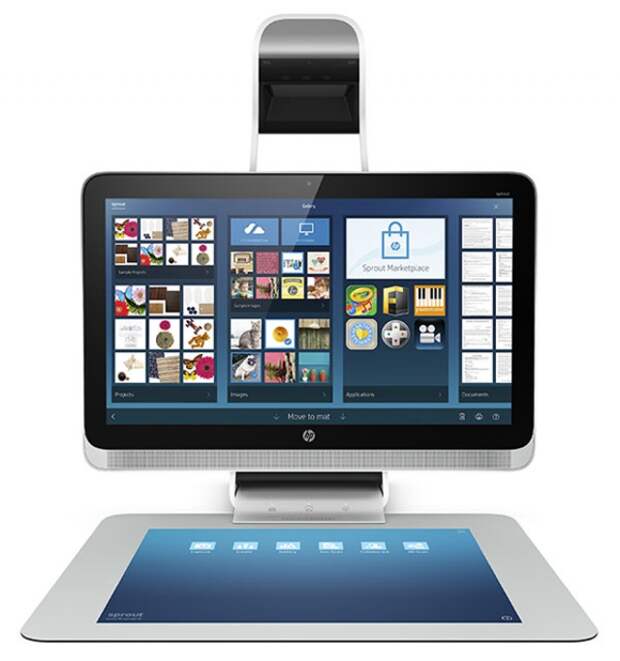 Инновационный компьютер HP Sprout без клавиатуры