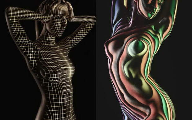 Женское тело и свет: фотографии Dani Olivier Женское тело и свет: фотографии Dani Olivier
