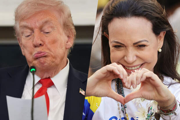 Трамп проводит встречу с лидером оппозиции Венесуэлы Мачадо в Белом доме