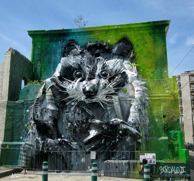 Street Art Bordalo II