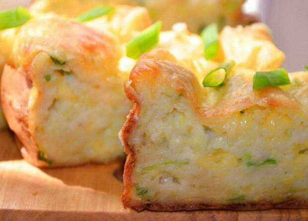 Кабачковая запеканка с сыром
