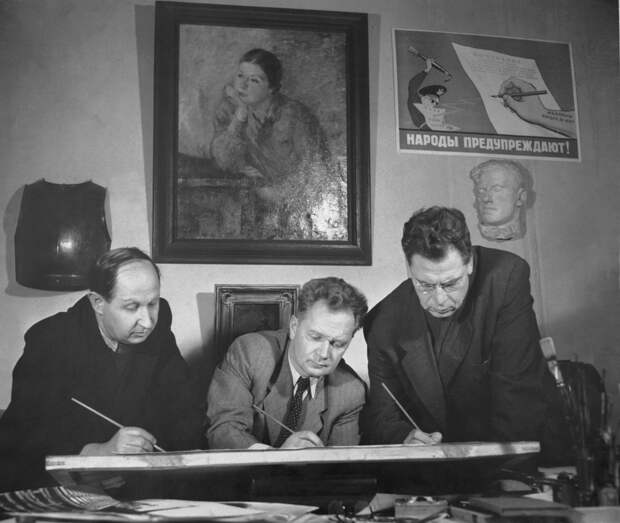 1950. Кукрыниксы