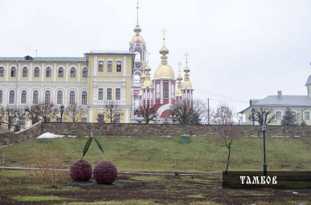 Тамбов. Прогулка по берегу Цны путешествия, факты, фото