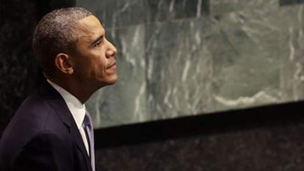 Барак Обама после выступления на 69-й сессии Генеральной Ассамблеи ООН