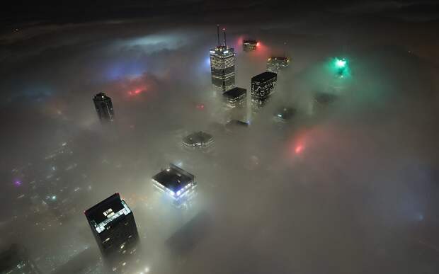 citiesinfog08 Города, окутанные туманом