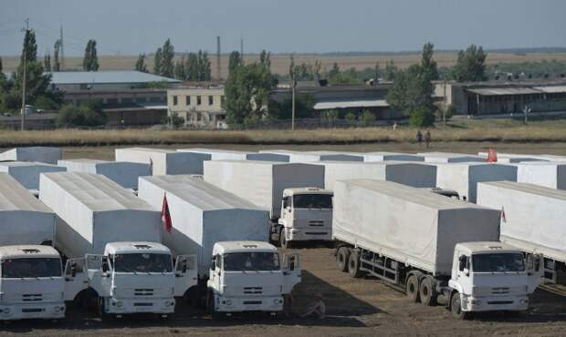 Глава делегации МККК осмотрел КамАЗ с детским питанием для Украины
