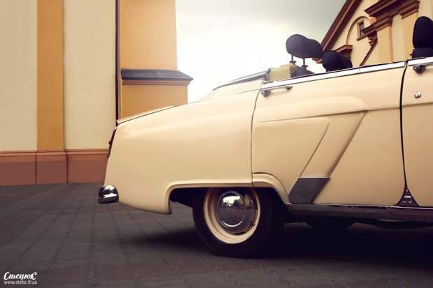 Кабриолет из ГАЗ 21 в американском стиле авто, газ, волга, газ-21