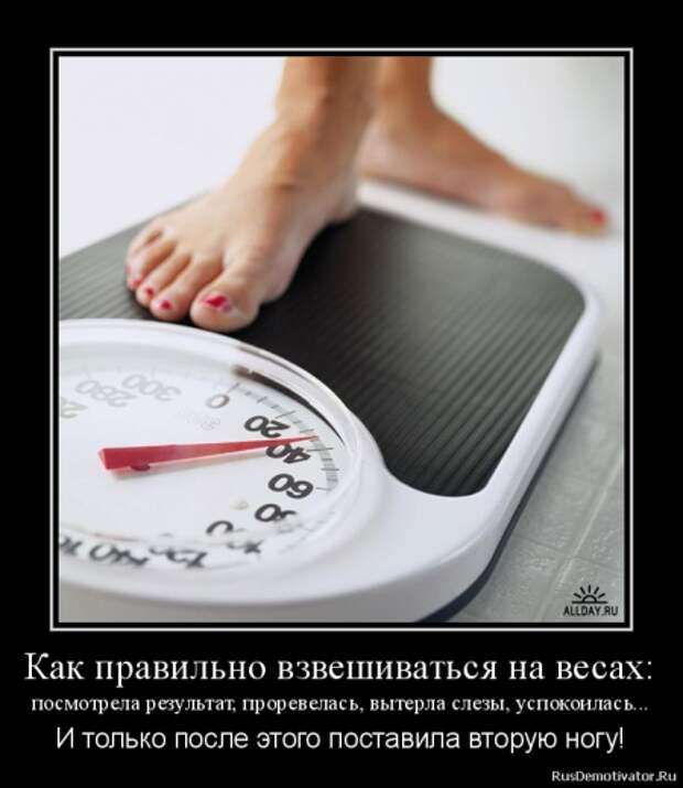 Демотиваторы. О наболевшем...О диете!