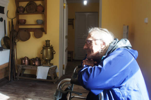 Во время экскурсии в музее