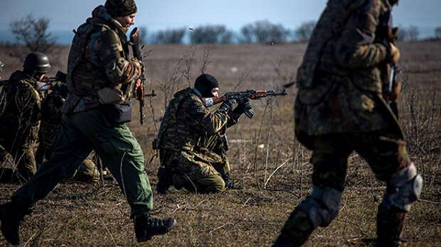 Украинские войска начали воевать друг с другом