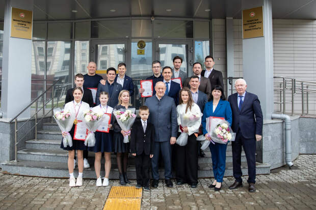 В Министерстве спорта РТ чествовали победителей и призеров международных соревнований