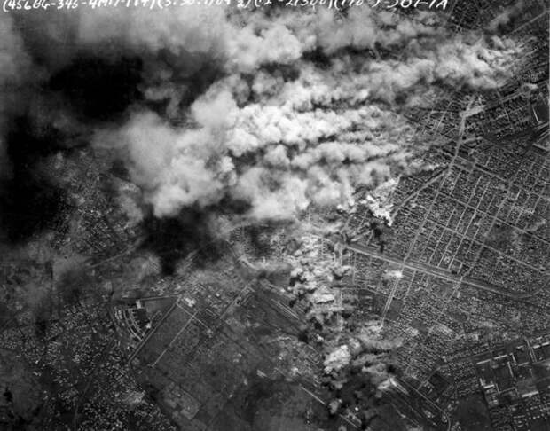 США    всегда  воевали   ковровыми  бомбардировками...