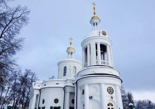 Храм Иконы Влахернской Божией Матери в Кузьминках / Фото: официальный сайт храма vlahernskoe.moseparh.ru